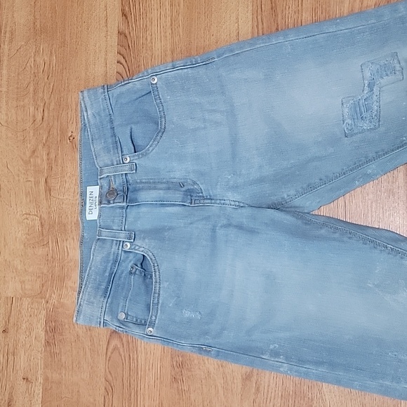 Levis Denizon Taper Distressed Jeans Size 12 - Picture 2 of 12